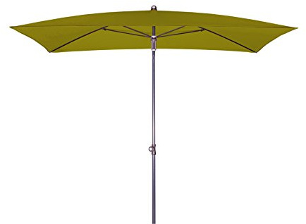 Doppler Gartenschirm Waterproof 230x190 ohne Volant, Pistazie | Absolut wasserdicht, UV-Schutz 50 Plus