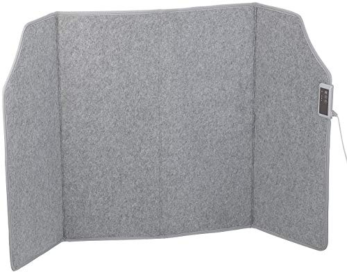 Sichler Haushaltsgeräte Infrarot Paravent: Faltbares Fern-Infrarot-Heizpanel, bis 65 °C, 400 Watt, Größe L (Heizpaneel, Infrarotheizplatte, Beheizbare Fußboden Matte)