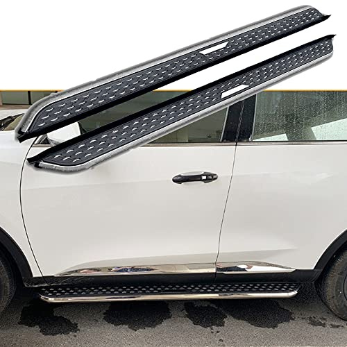 estribo se adapta a Jeep Compass 2017-2022 plataforma de paso lateral Nerf Bar 2 pedales escaleras laterales