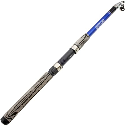 Angel Domäne Allroundrute Valerie - Teleskop Angelrute 2,70m - Wurfgewicht 50-100g - Kompositblank - DPS Rollenhalter