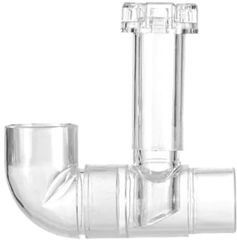 VOANZO Tubo di Scarico dello Skimmer per Pellicola d'olio per Acquario, Skimmer per Filtro dell'Acqua in Acrilico per Acquario, Strumento di Pulizia del Sistema di filtraggio dell'acquario 13 mm