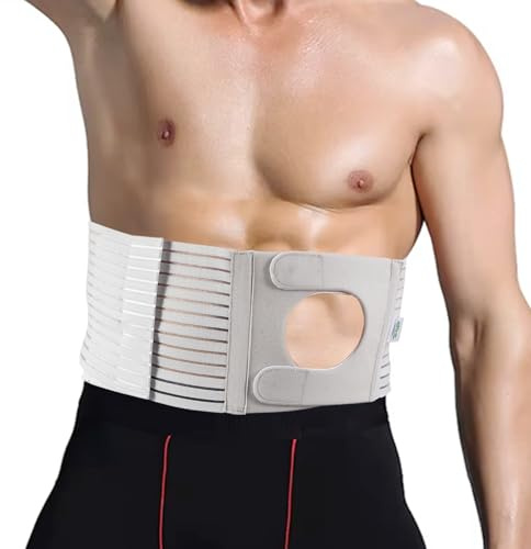 16 cm Breitere Version Stoma Gürtel, Praktisches Stoma Zubehör (M) | Stoma Bandage, kompatibel mit mehreren Modellen Stomabeutel, Stomagürtel bei Kolostomie und Ileostomie