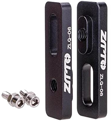 KBOLAE Bike V Brake Extension 406 to 451 Conversion Seat Converter Adapter Black