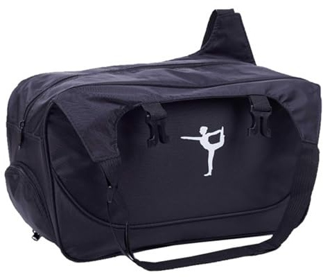 Sac de yoga et de gym pour femme – Duffle de sport pliable, sac léger pour yoga, Pilates, pour femmes, hommes, adolescents, filles, athlètes, fitness, gym, voyages, activités de plein air, transp