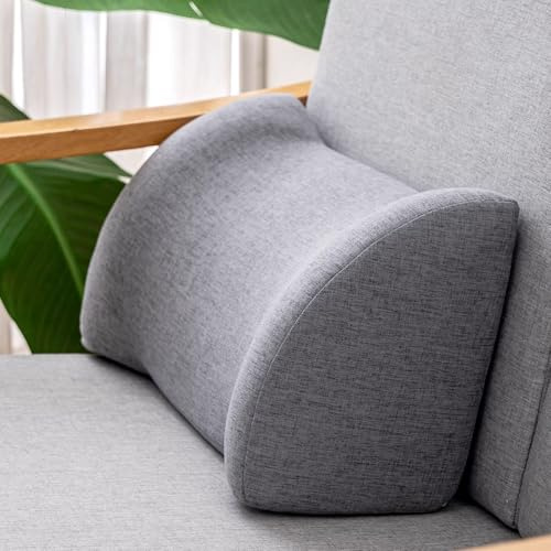 BaoTom Lumbar Support Cushion 45cm Ergonomic Sofa Back Support Pillow