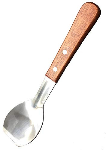Ice Cream Metal Spade, LU2000 9 Inches Sweets Blade Scoop Wedding Buffet Cooking Tool for BBQ & Kitchen Cook Cake Scraper Stainless Spoon Shovel Large Ice Cream Scooper