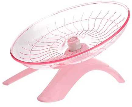 UEETEK Hamsterlaufrad Geräuschloses Haustier Laufrad Für Hamster Und Kleintiere Hochwertiges Heimtrainerrad Zur Förderung Gesunder Bewegung