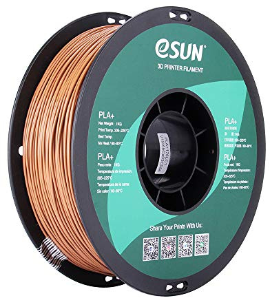 eSUN PLAPlus Filament, hellbraun, 1,55 kg