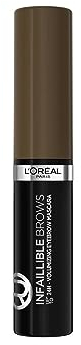 L'Oréal Paris - Mascara Sourcils Volumateur et longue tenue - Infaillible 24H Tinted Mascara - Teinte : Ebony