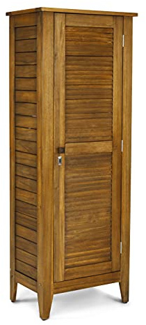 Homestyles Maho Golden Teak Storage Cabinet
