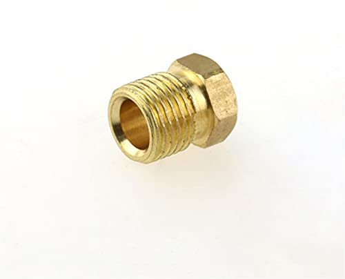 Lnanqing-conectores manguera latón 4 mm 6 mm 8 mm OD Tubo de la compresión de la cabina de la cabina del tubo del tubo del tubo del conector del adaptador de la tuerca del adaptador de la tuerca de la