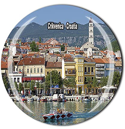 Crikvenica Kroatien Kühlschrankmagnet Kristall Touristen Souvenir Geschenkkollektion Kühlschrank Magnet Aufkleber