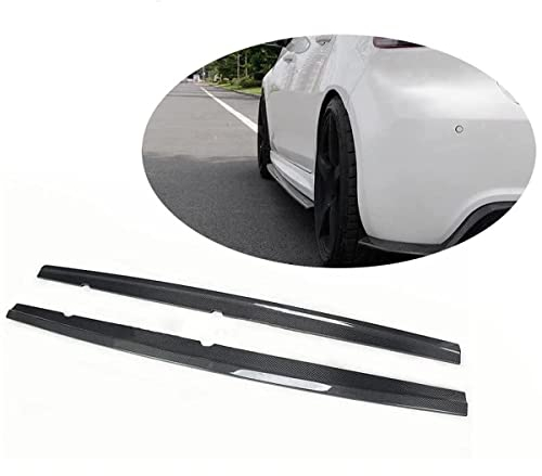 Funiur Auto Seitenschweller für Volkswagen VW Golf 6 VI MK6 R20 2010-2013, Trittbretter Seitenschürze Anticrash Seitentrittleiste Pedale, Auto Seitenleisten Seitenpedale Protector Zubehör