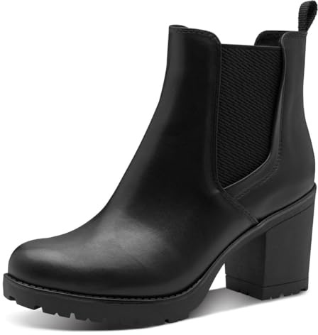 MARCO TOZZI stivali Chelsea da donna vegani senza chiusure color nero (black) 41 EU