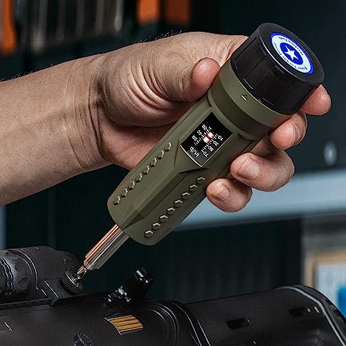 YOOIU Torque Screwdriver Set 10-70 in-lb – Professional Adjustable High Precision Inch Pound Torque Wrench & Driver Bits Set for Car Repair, Bike Tools, Scope Mounting & DIY Projects – 11Pcs Kit