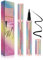 Eyeliner Waterproof Nero - Penna Liquida Professionale Impermeabile Antisudicio 36 Ore a Lunga Durata
