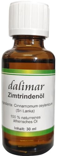 Dalimar ätherisches Zimtrindenöl Cassia Zimt aus Sri Lanka (30 ml)
