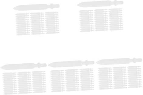 EXCEART 250 Stk Ölstiftspitze ersatzteile sparabos kündigen Farbstift nachfüllbarer Lackstift Stiftspitzen markieren tragbar geschrieben Lieferungen malen Student Textmarker Nylon Weiß