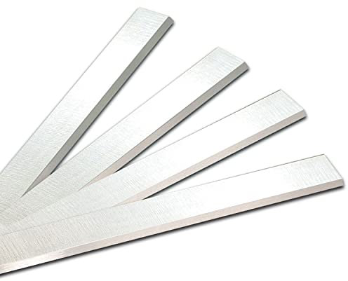 4 pièces 200mm rabot industriel et lames de dégauchisseuse remplacement de couteaux for toutes les raboteuses d'épaisseur 200mm 200x30x3mm
