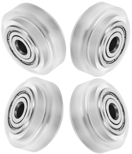 GLEAVI 4stücke Pom Riemenscheiben Drucker Lagerrollen Für Präzise Druckvorgänge Leiser Betrieb Hohe Belastbarkeit Kompatibel Mit Meisten Druckern Transparentes Design Innendurchmesser
