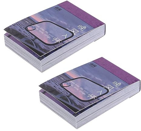 DRESSOOS 2 Sätze Aufkleber Aus Japanischem Papier Laptopaufkleber Für Kinder Planer-Aufkleber Aufkleber Aus Bastelpapier Aufkleber Für Blumenpflanzen Persönlicher Planer Reisesachen Violett