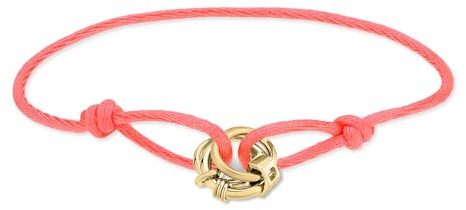 LIEBESKIND BERLIN Damen Schmuck - Kette, Ohrringe & Armband mit ineinander verschlungenen Ringen aus Edelstahl in Silber, Gold & Roségold