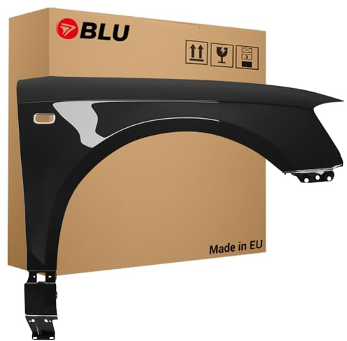 BLU Kotflügel Passend für Audi A3 8P II-generation LZ7L Rechts Grau | 2003-2008 | Vorderseite Vorne | Lackiert | Einbaufertig