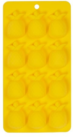 Tala Moule de cuisson en silicone, moule à 9 trous en forme d'ananas pour la cuisson de gâteaux individuels, biscuits, gelées, sucettes glacées et bonbons bouillis, sans BPA et passe au lave-vaisselle