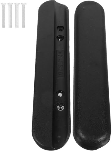 OSALADI Rollstuhl Armlehnenpolster 10.16 X 2.05 X 0.98 Zoll Abs Kunststoff Anti-Rutsch Armpolster Ersatzteil Für Rollstuhl Scooter Zubehör Kompatibel