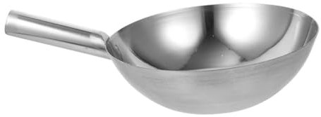 Mobestech Mestolo in Acciaio Manico Per Cucina e Giardino Paletta Resistente Per Mescolare e Servire Utensile Per Uso Quotidiano