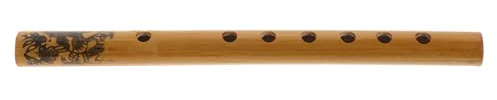 Parliky Rechteckflöte Sechs Vertikale Flöte 6 Loch Instrument Klassische Schüler Traditionelle Löcher Kinderflöten Für Anfänger Übungsklarinette China Musical Dizi Gelb