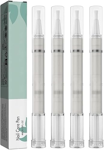 4Pcs Nail Fungus Pen, Antifungal Pen, MullendNail Care Pen, Anti Fungal pen, Natural Ingredients Nail Serum, Nail Strengthener with Tea Tree Oil, Aloe Vera and Vitamin