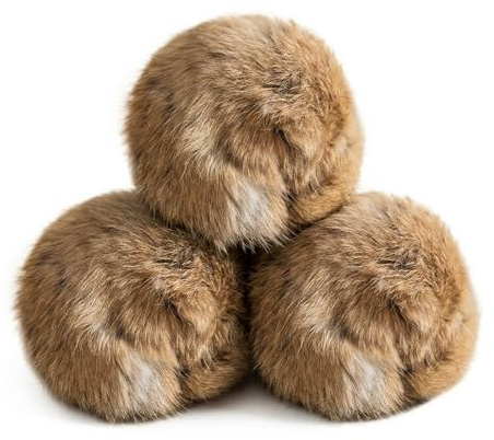 VELAJA Pelota de Peluche para Gatos, 3 Juguetes para Gatos con Hierba Gatera y Catnip, Pelotas Suaves y Esponjosas de Material Plush, Juguete para Gato de Interior para Perseguir y Patear