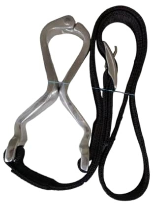FytStycale Pinza para, Herramienta de Cuidado, Ergonómica, Portátil Y para Corregir Hábitos de Garganta, Negro