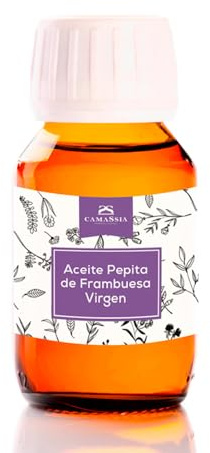 Camassia Aceite de pepita de frambuesa virgen | Aceites vegetales | de primera presión en frío | 50ml
