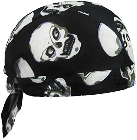 AfinderDE Unisex Modische Skelette Bandana Kopftücher Halstuch Schlauchtuch Biketuch UV Schutz Kopfband für Biking Fahrrad Motorrad Radsport (1)