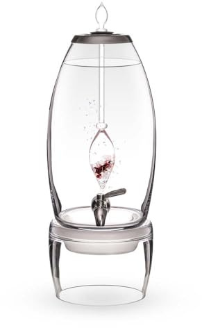 VitaJuwel Grande Love | Wasserspender mit Rosenquarz, Granat & Bergkristall für Harmonie und Sinnlichkeit