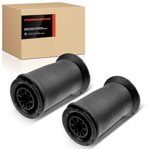Frankberg 2x Fuelle Suspensión Neumática Muelle de Aire Eje Trasero Izquierdo Derecho Compatible con E61 520 523 525 530 535 545 550 M5 2004-2010 Sustituir# 37126765602