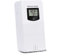 Kalawen Wireless Outdoor Sensor Weiß Wireless Temperatur und Hygrometer Außensensor Wetterstation Sender 3 Kanal für Wetterstation und Projektionswecker, Weiss