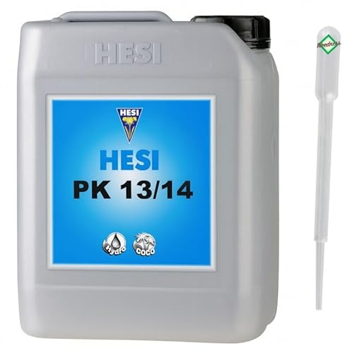 Weedness Hesi PK 13/14 5 Liter - Hydro-Kultur Grow Dünger Naturdünger Zimmerpflanzen Bio Flüssig Organischer Blüteboost