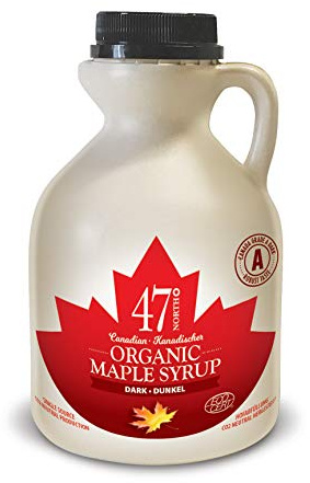 47° North Single Source Organic Canadian Maple Syrup Grade A (500ml, dark)