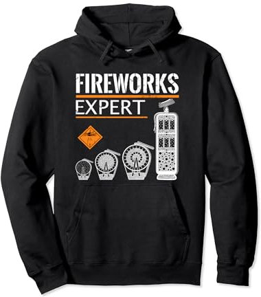 Feuerwerk Experte Pyrotechnik Pullover Hoodie