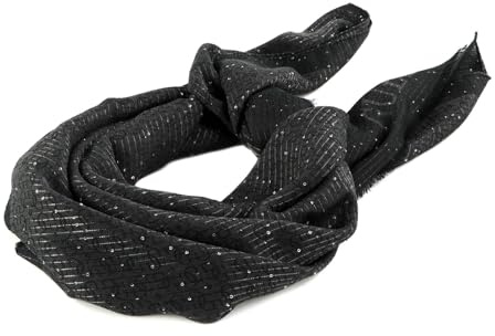GUESS Tuch Aveta Scarf 80x180 Black schwarz