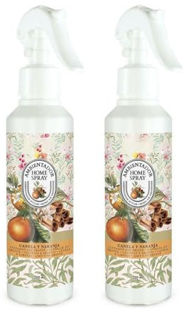 PLUS HOME Aromas para el Hogar: Explora Nuestra Gama de Ambientadores en Spray.CANELA Y NARANJA