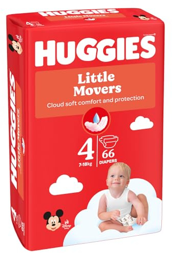 HUGGIES Windeln Ultra Comfort Größe 4, 66pcs