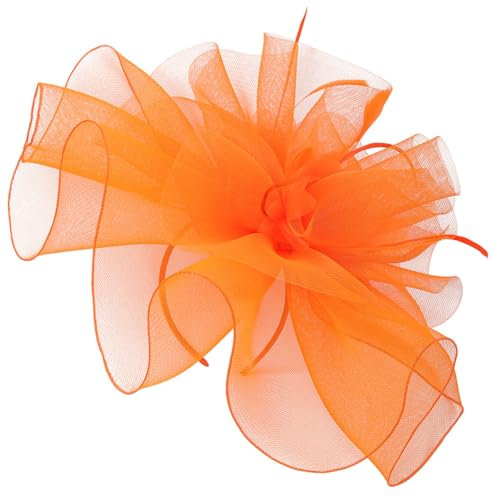ANDRESLAD Fascinator Hut Damen Mit Netzschleier Und Federn Elegantes Haarschmuck Für Hochzeiten Teepartys Und Besondere Anlässe Für Frauen Leicht Und Stilvoll Mit Haarklammer Und Haarband