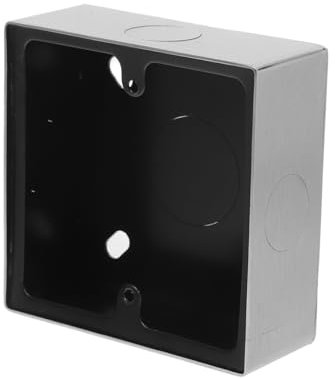 GLEAVI Scatola Elettrica Filo Muro Tipo Presa Elettrica in Acciaio Inossidabile Scatola Interruttore Parete Montaggio Filo Protezione