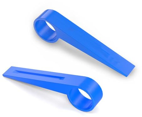 EMTPJAL Bike Piston Press Tool for Shimano, Brake Pad Spreader Tool for Shimano Disc Brake Caliper, Blue Color, Plastic