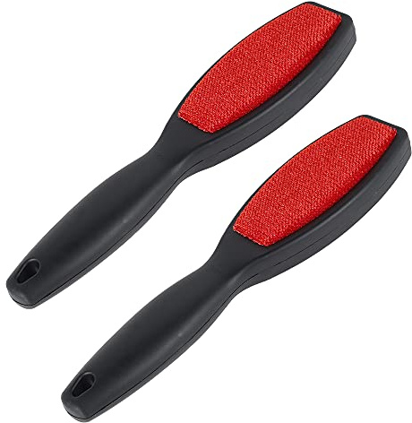 2Pack Clothes Brush, Double-sided Lint Brushes for Clothes Garment Pet Hair Remover, Magic Brush, Cleaning Tool for Couch Furniture Carpet Pet Household