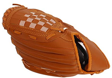 Aramox Pitcher Mitt Baseball Gloves Baseball Training Gloves Pitcher Mitt för Premium PVC Material Smuts Motståndskraftig med Optimal Balans och Komfort för Barn Tonåringar Vuxna Vuxna (10,5 tum)